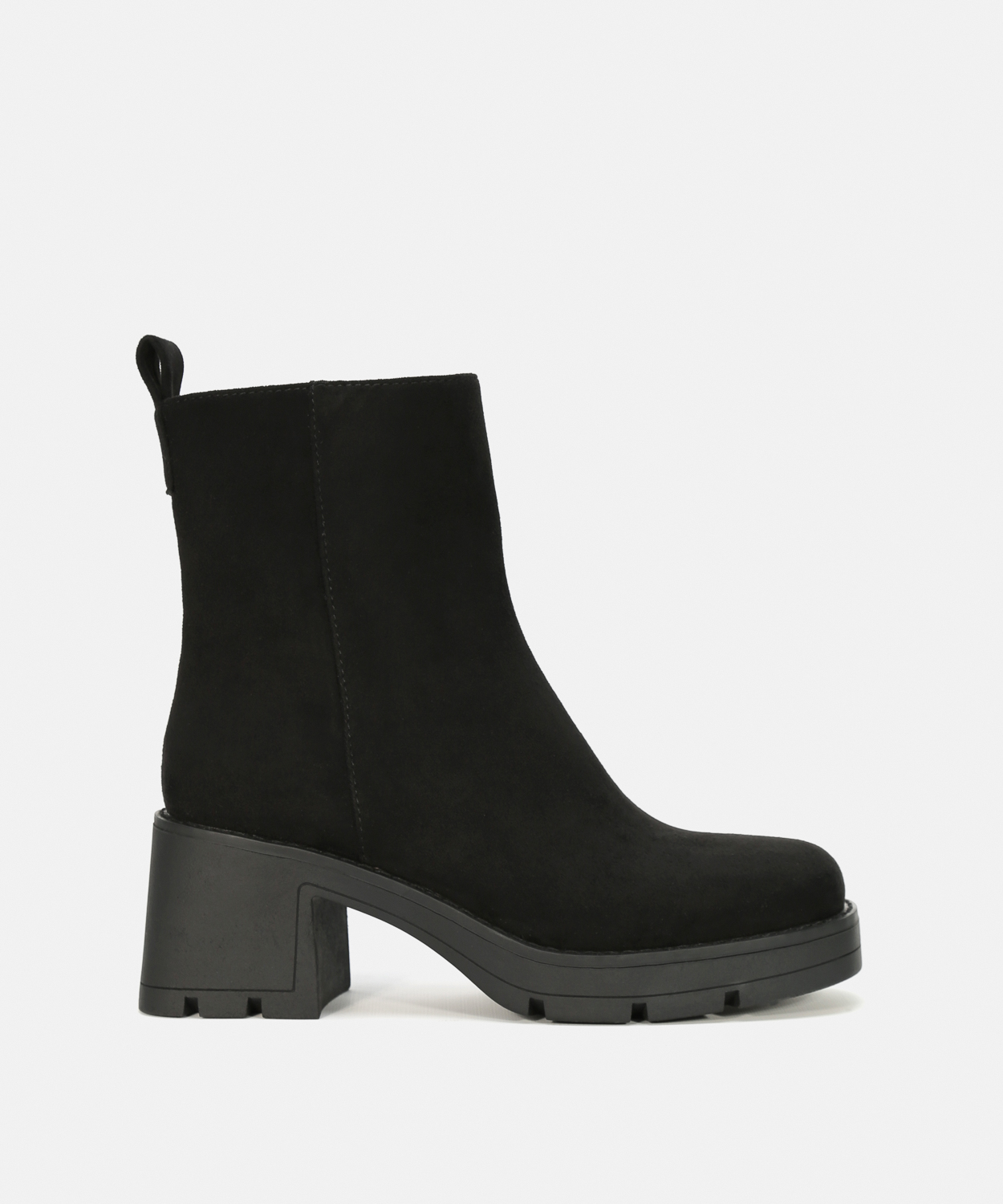 Botines b&aacute;sicos tac&oacute;n plataforma image number null